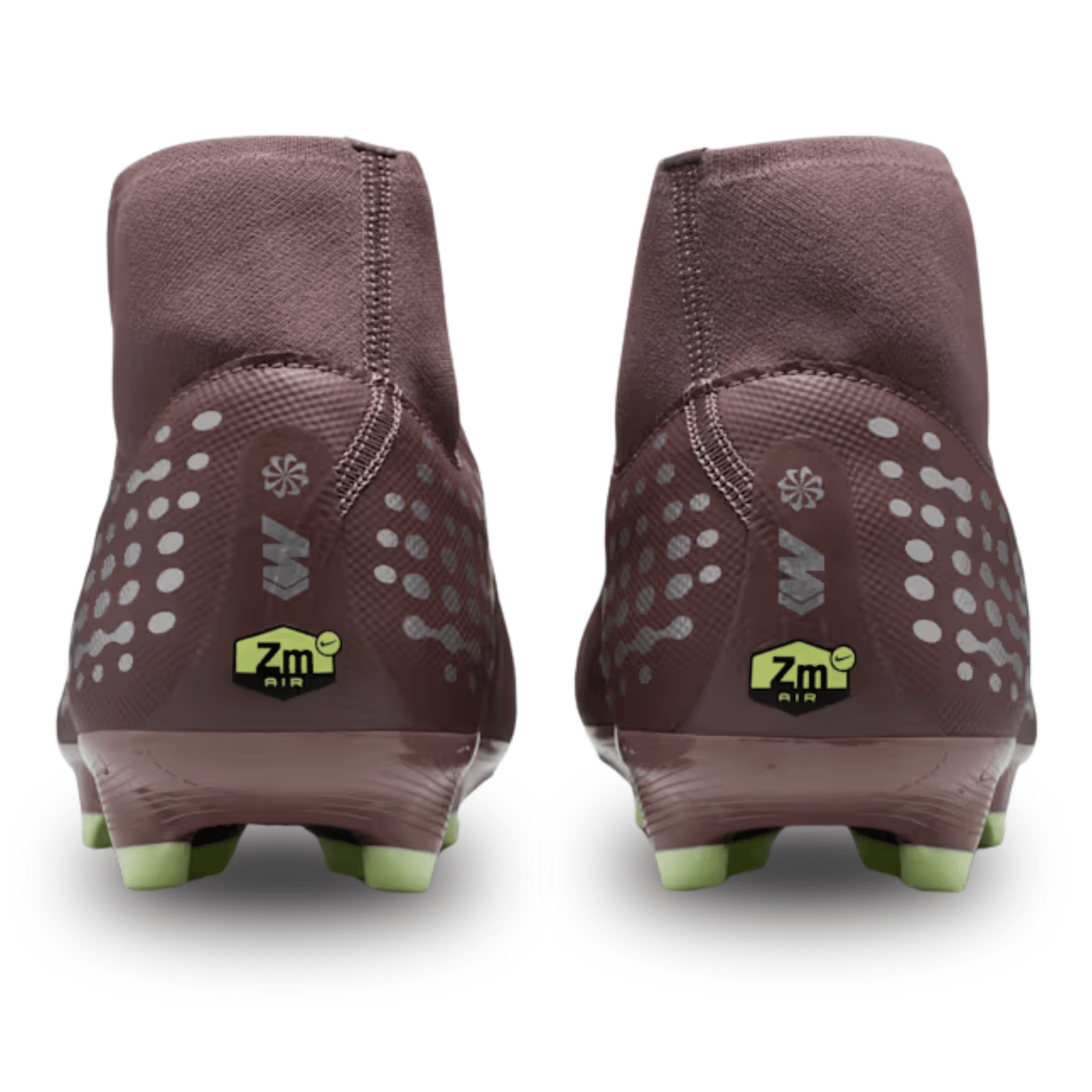 Nike Zoom Superfly 10 Academy KM FG/MG Soccer Cleats (Plum Eclipse/Metallic Silver) | SoccerWearhouse