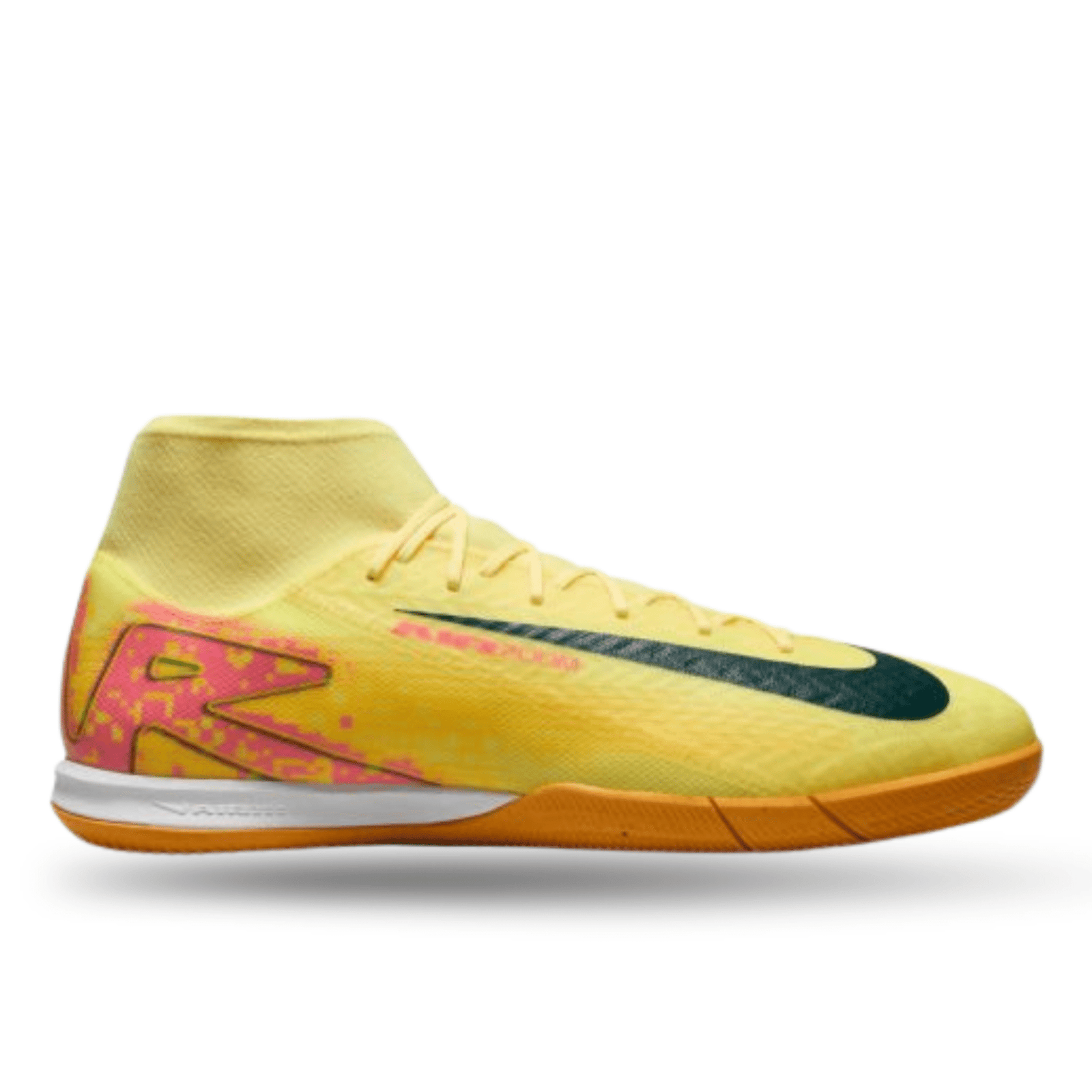Nike Zoom Superfly 10 Academy KM Indoor Soccer Shoes (Light Laser Orange/Armory Navy) | SoccerWearhouse