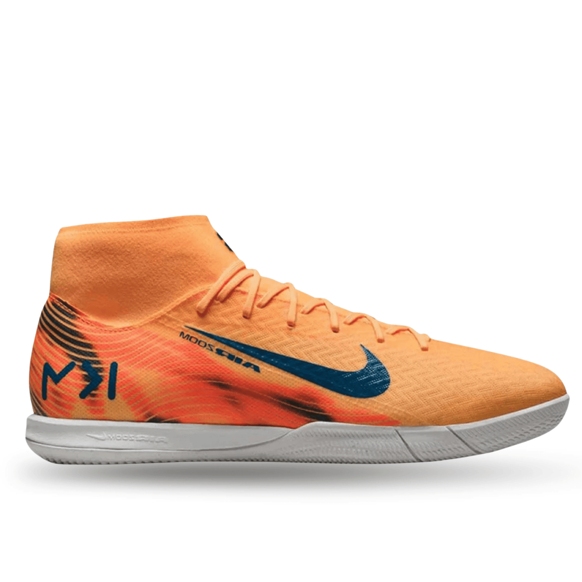Nike Zoom Superfly 10 Academy KM Indoor Soccer Shoes (Melon Tint/Neo Turq/Igloo) | SoccerWearhouse