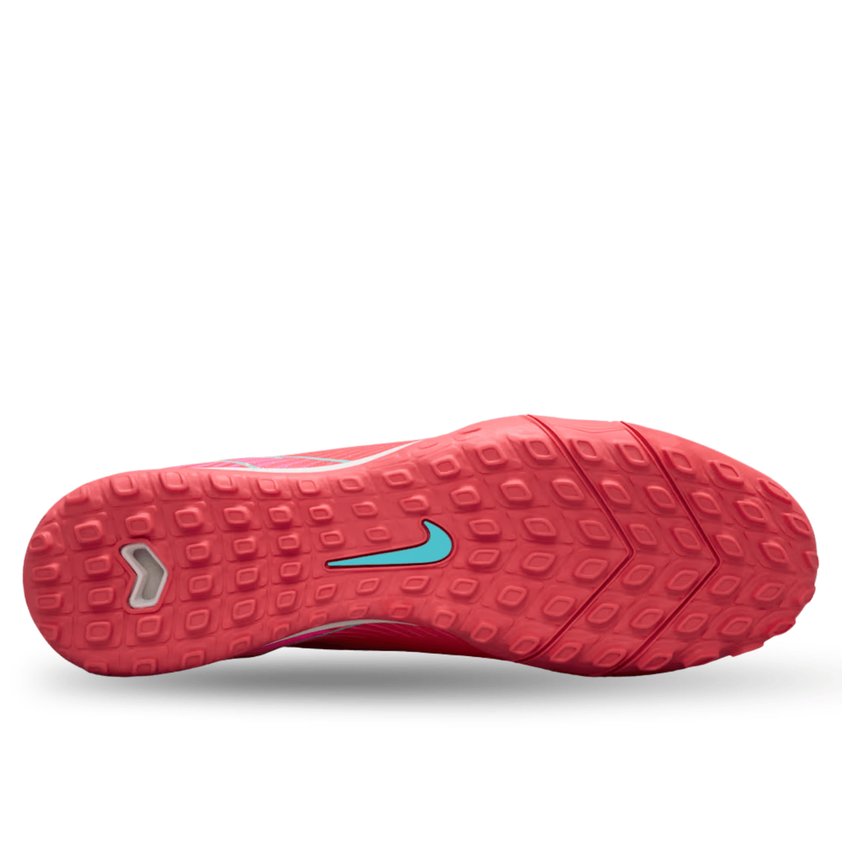 Nike Zoom Superfly 10 Academy Turf Soccer Shoes (Ember Glow/Aurora Green) | SoccerWearhouse