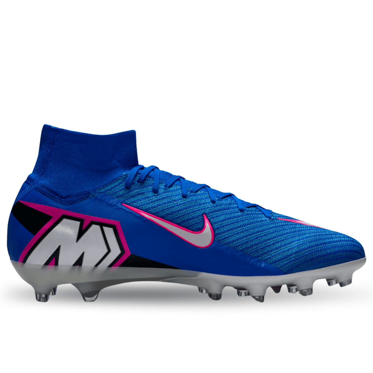 Nike Zoom Superfly 10 Elite AG - Pro Soccer Cleats (Racer Blue/White) | SoccerWearhouse