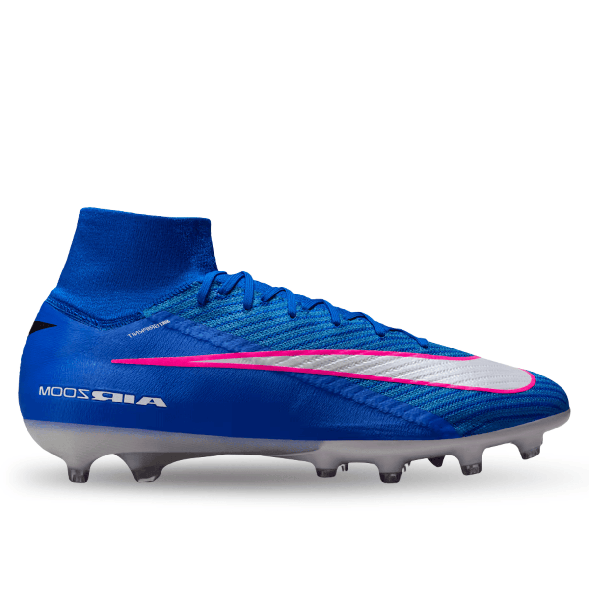 Nike Zoom Superfly 10 Elite AG - Pro Soccer Cleats (Racer Blue/White) | SoccerWearhouse