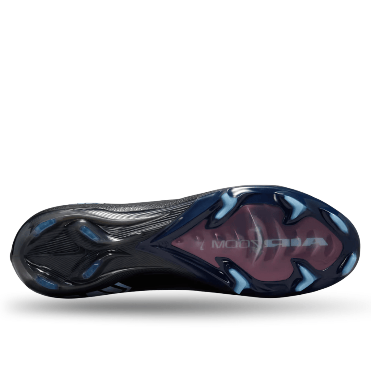 Nike Zoom Superfly 10 Elite FG Soccer Cleats (Black/Ice Blue) | SoccerWearhouse