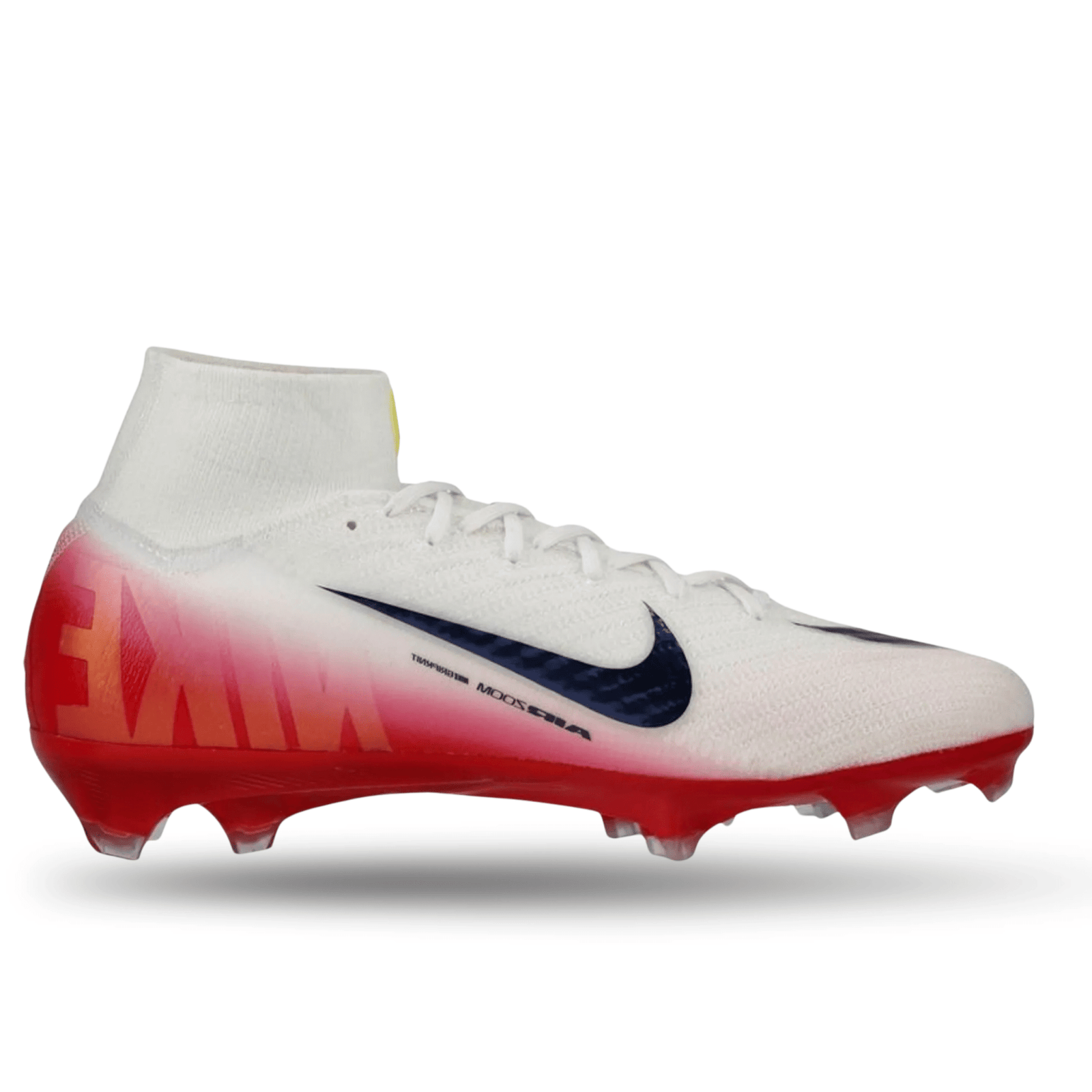 Nike Zoom Superfly 10 LV8 Elite Firm Ground Soccer Cleats (University Red/Dark Obsidian) | SoccerWearhouse