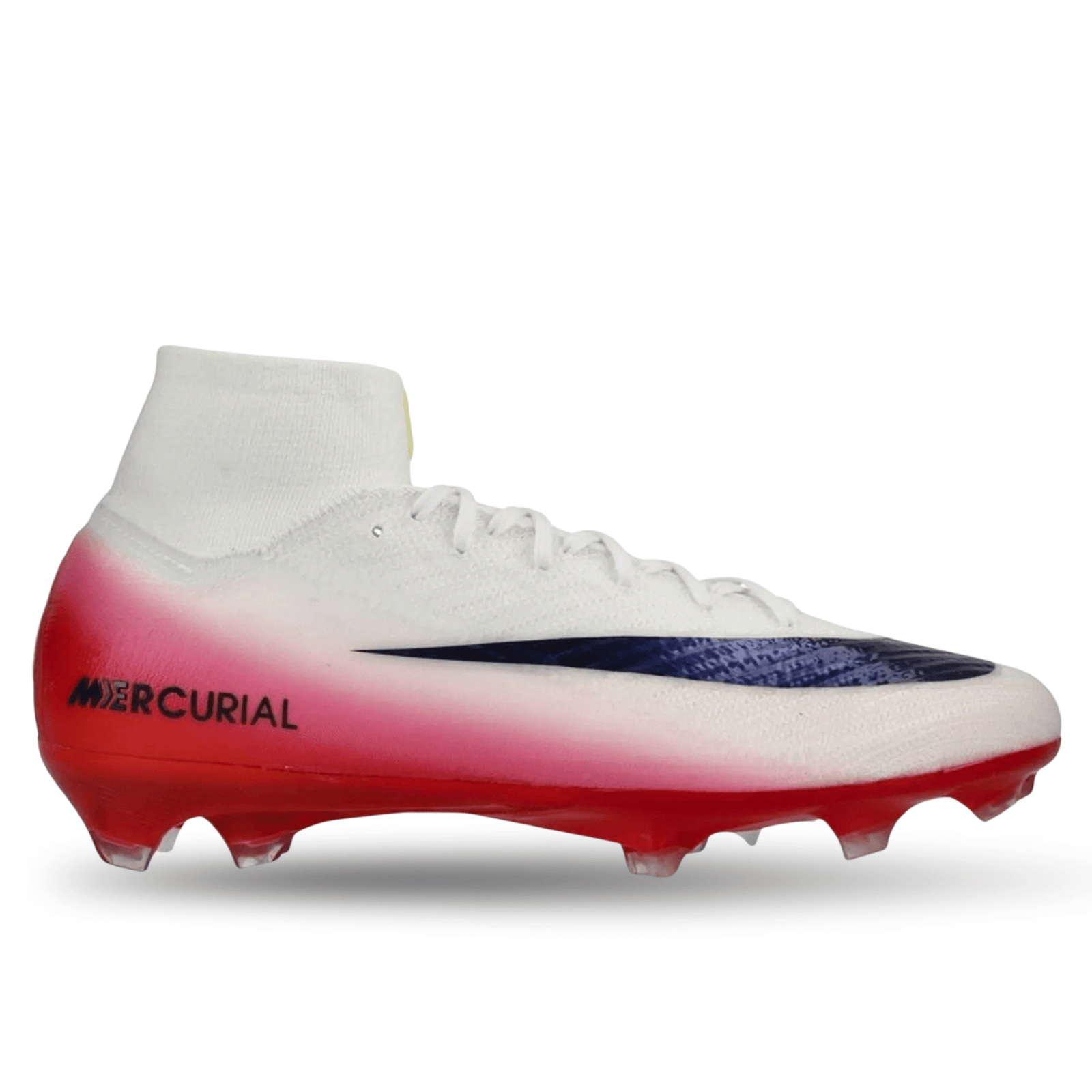 Nike Zoom Superfly 10 LV8 Elite Firm Ground Soccer Cleats (University Red/Dark Obsidian) | SoccerWearhouse