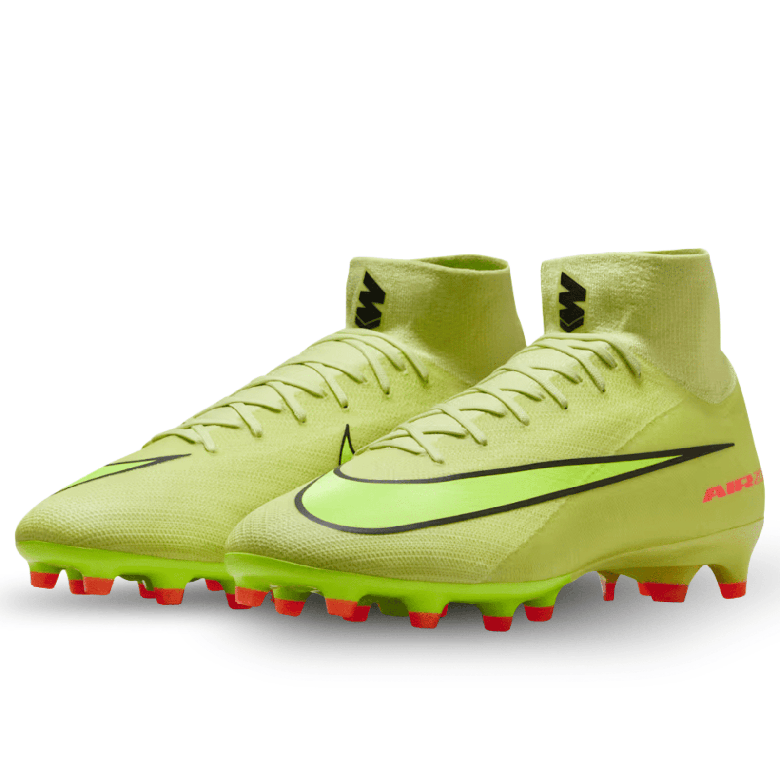Nike Zoom Superfly 10 Pro Artificial Grass - Pro Soccer Cleats (Limelight/Volt/Hyper Crimson) | SoccerWearhouse