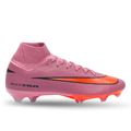 Nike Zoom Superfly 10 Pro Firm Ground Soccer Cleats (Magic Flamingo/Black/Total Crimson)