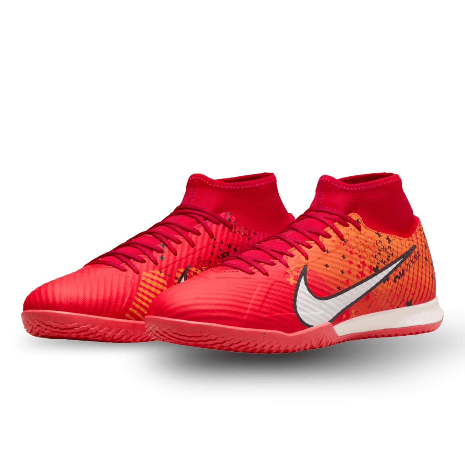 Nike Zoom Superfly 9 Academy MDS Indoor Soccer Shoes (Light Crimson/Pale Ivory) | SoccerWearhouse