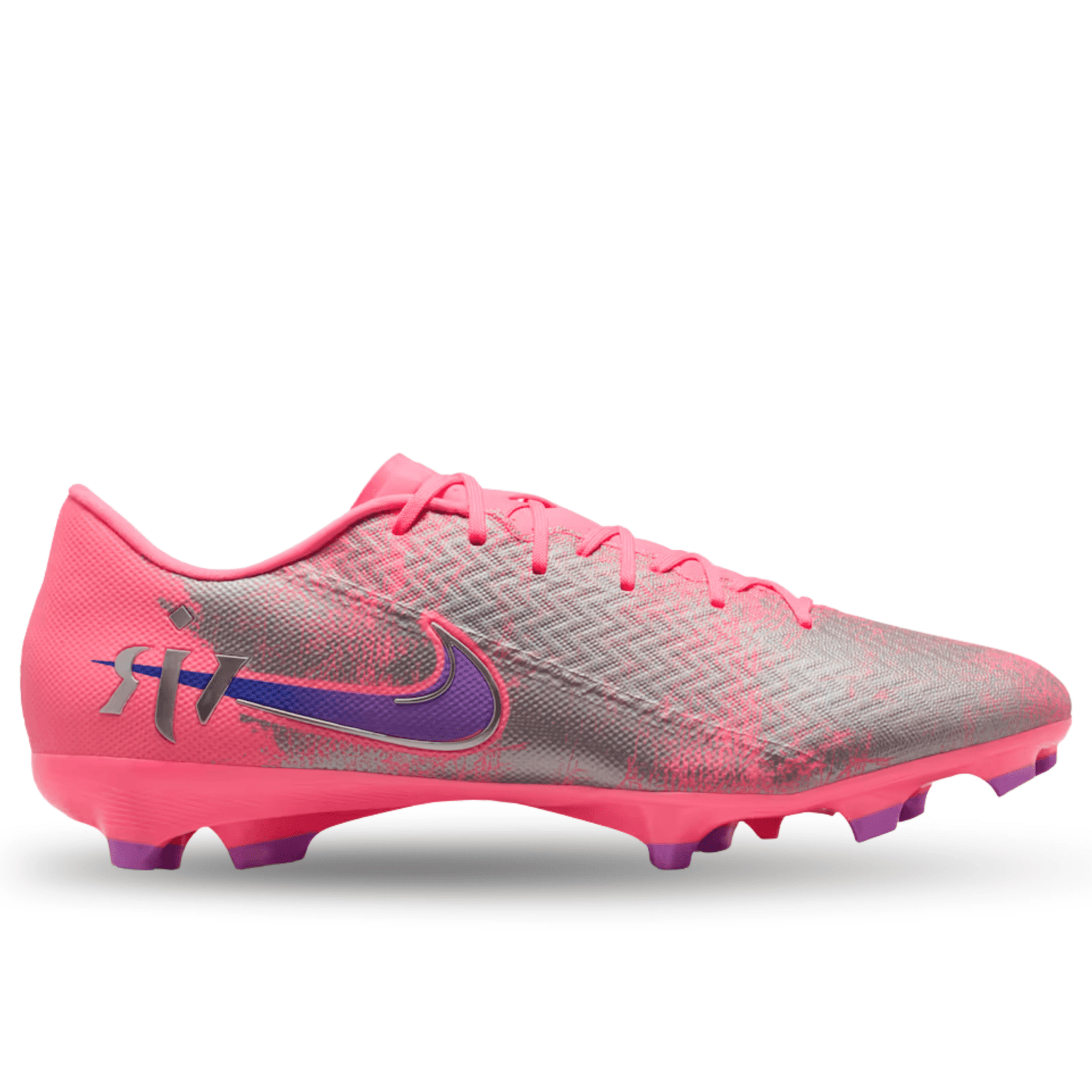 Nike Zoom Vapor 16 Academy VJR FG/MG Soccer Cleats (Sunset Pulse/Old Royal) | SoccerWearhouse