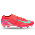 Nike Zoom Vapor 16 Elite FG Soccer Cleats (Ember Glow/Aurora Green)