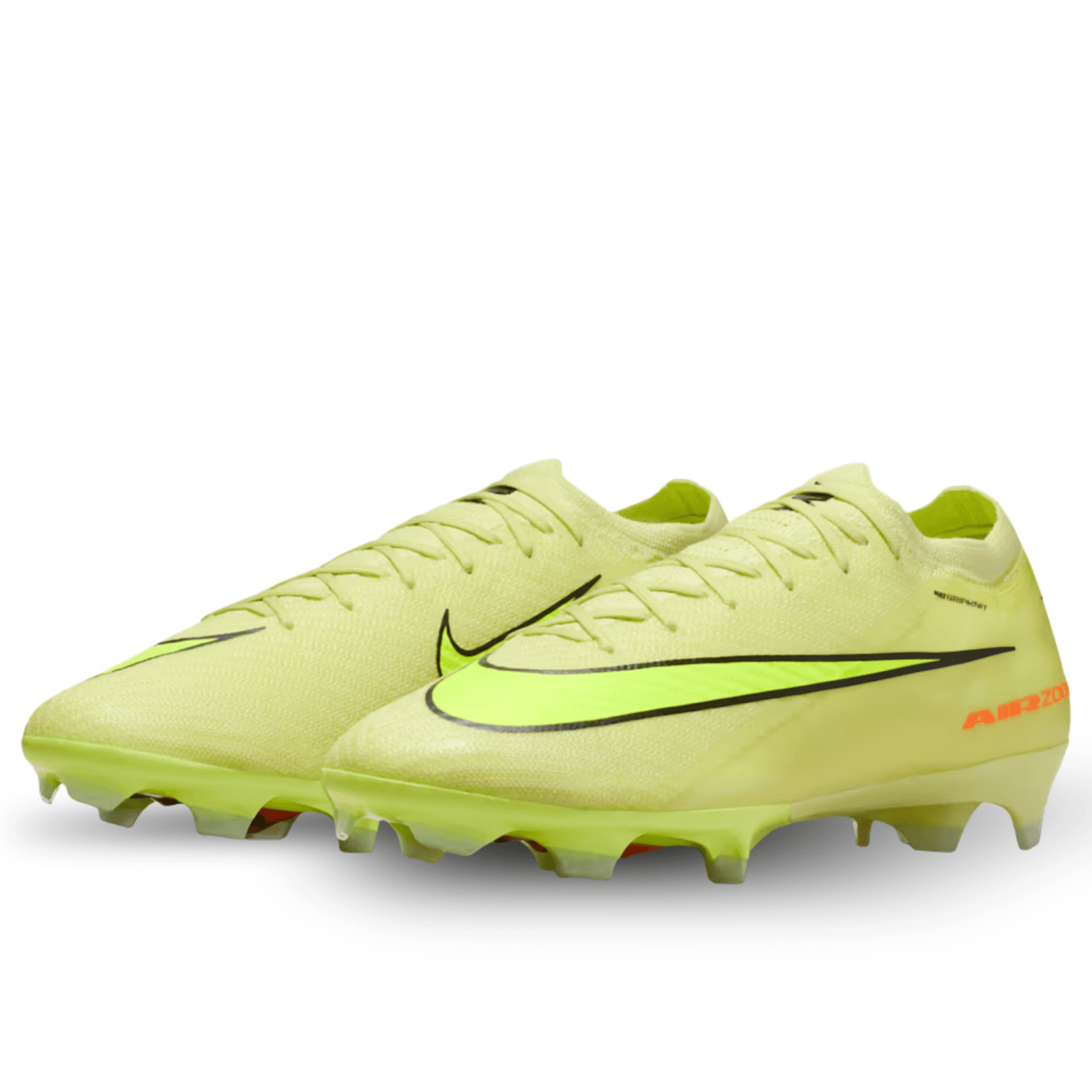 Nike Zoom Vapor 16 Elite FG Soccer Cleats (Limelight/Volt - Hyper Crimson) | SoccerWearhouse