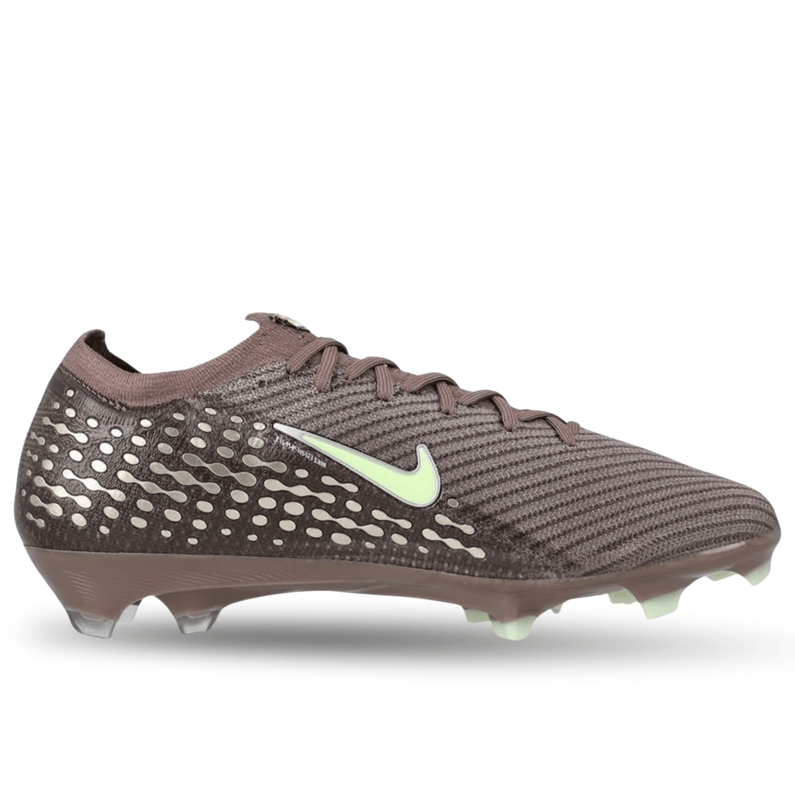 Nike Zoom Vapor 16 Elite KM FG Soccer Cleats (Plum Eclipse/Metallic Silver) | SoccerWearhouse