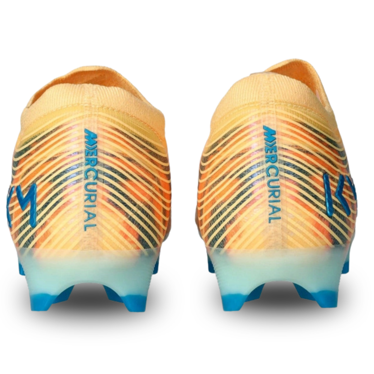 Nike Zoom Vapor 16 Elite KM Firm Ground Soccer Cleats (Melon Tint/Neo Turq/Igloo) | SoccerWearhouse