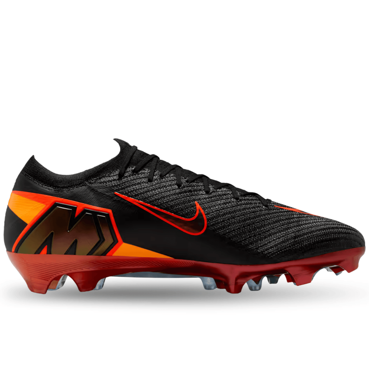 Nike Zoom Vapor 16 Elite LV8 FG Soccer Cleats (Black Hyper Crimson) | SoccerWearhouse