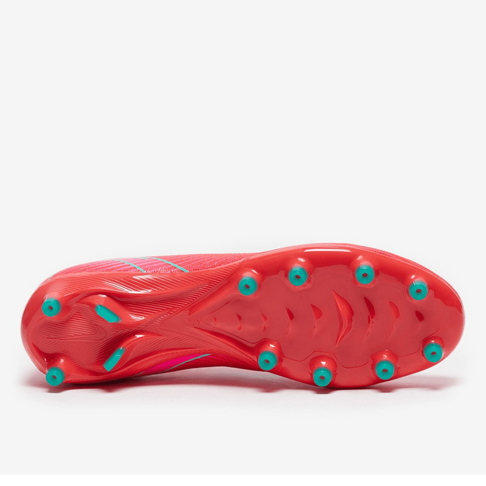 Nike Zoom Vapor 16 Pro AG - Pro Soccer Cleats (Ember Glow/Aurora Green) | SoccerWearhouse