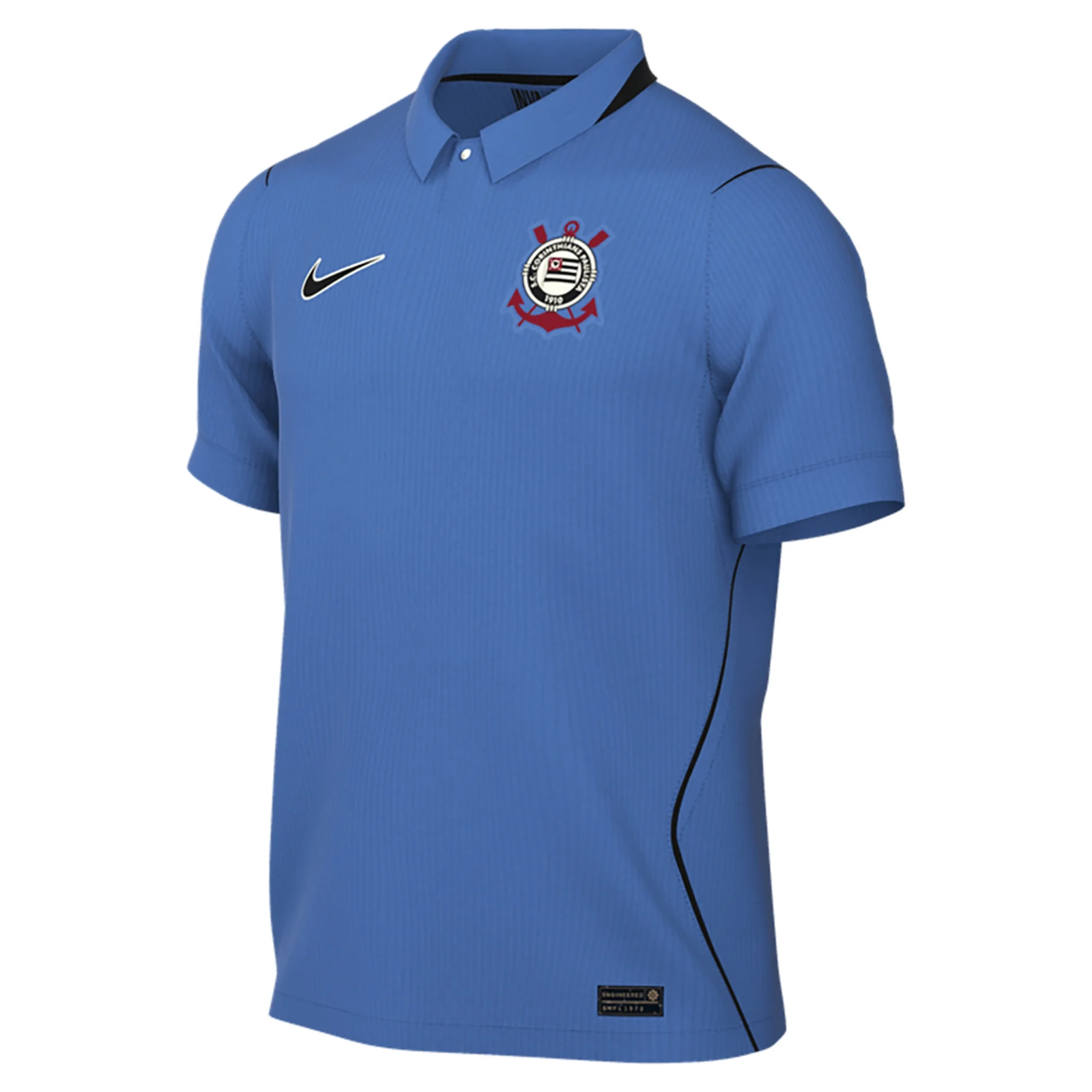 Nike Corinthians Match Authentic Third Jersey 26/27 (Pacific Blue/Black)