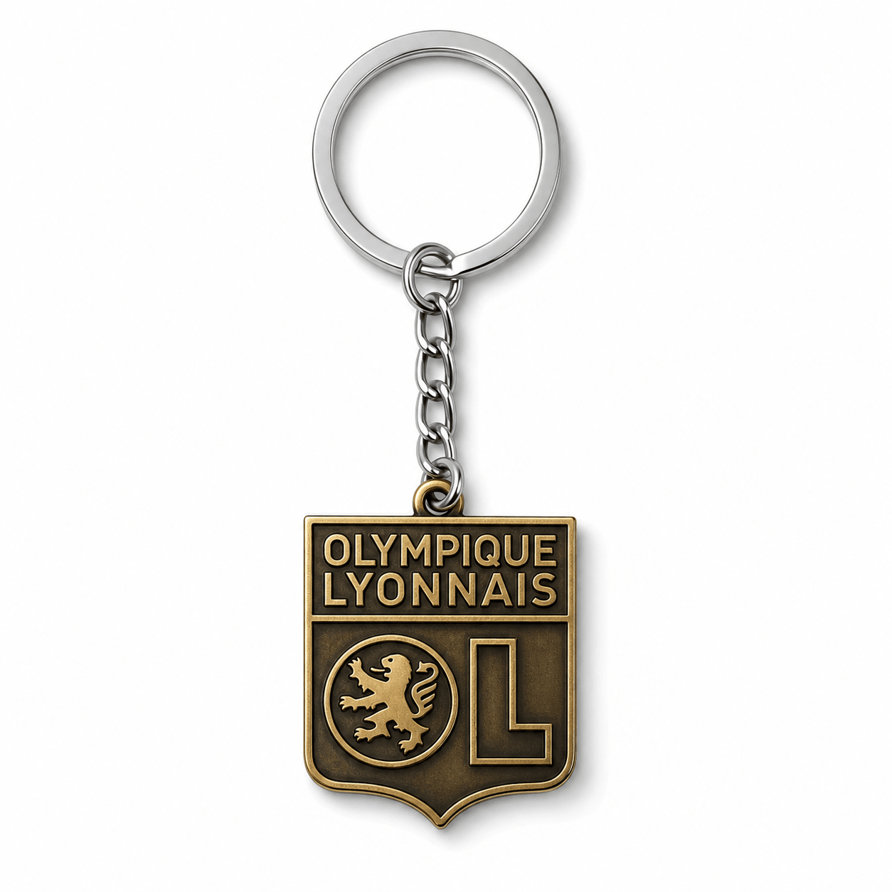 Olympique Lyonnais Metal Keychain | SoccerWearhouse