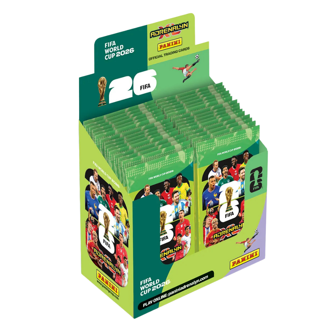 Panini Adrenalyn XL 2026 FIFA World Cup Trading Cards Box (50 Packs) | SoccerWearhouse