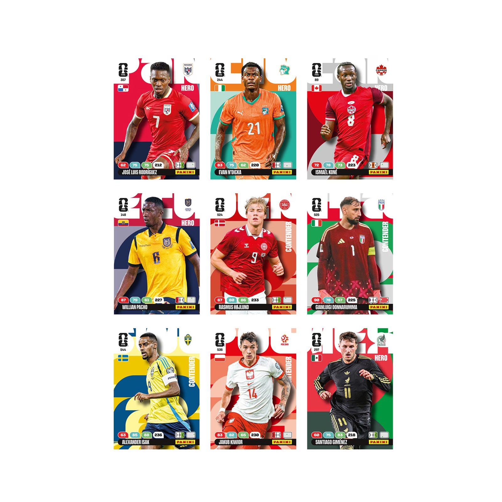 Panini Adrenalyn XL 2026 FIFA World Cup Trading Cards Single Pack (8 Cards) | SoccerWearhouse