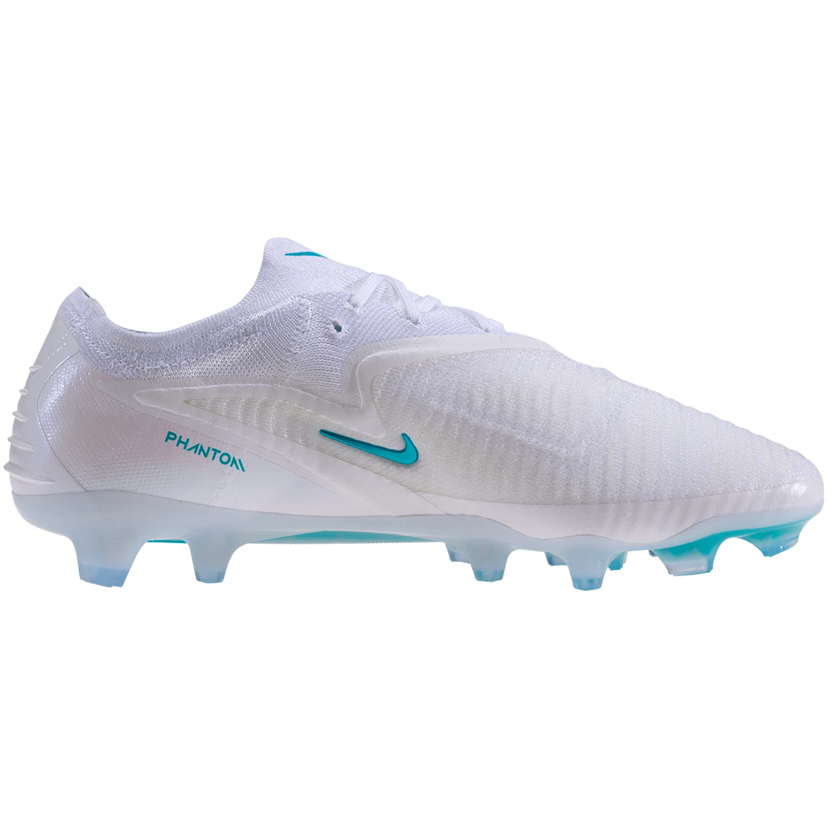 Nike Phantom 6 Low Elite FG Soccer Cleats (White/Dusty Cactus)