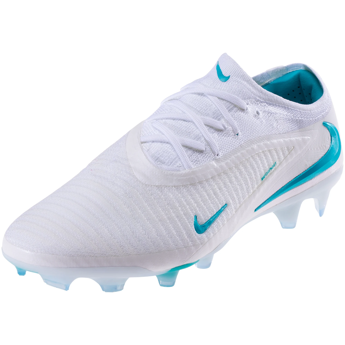 Nike Phantom 6 Low Elite FG Soccer Cleats (White/Dusty Cactus)