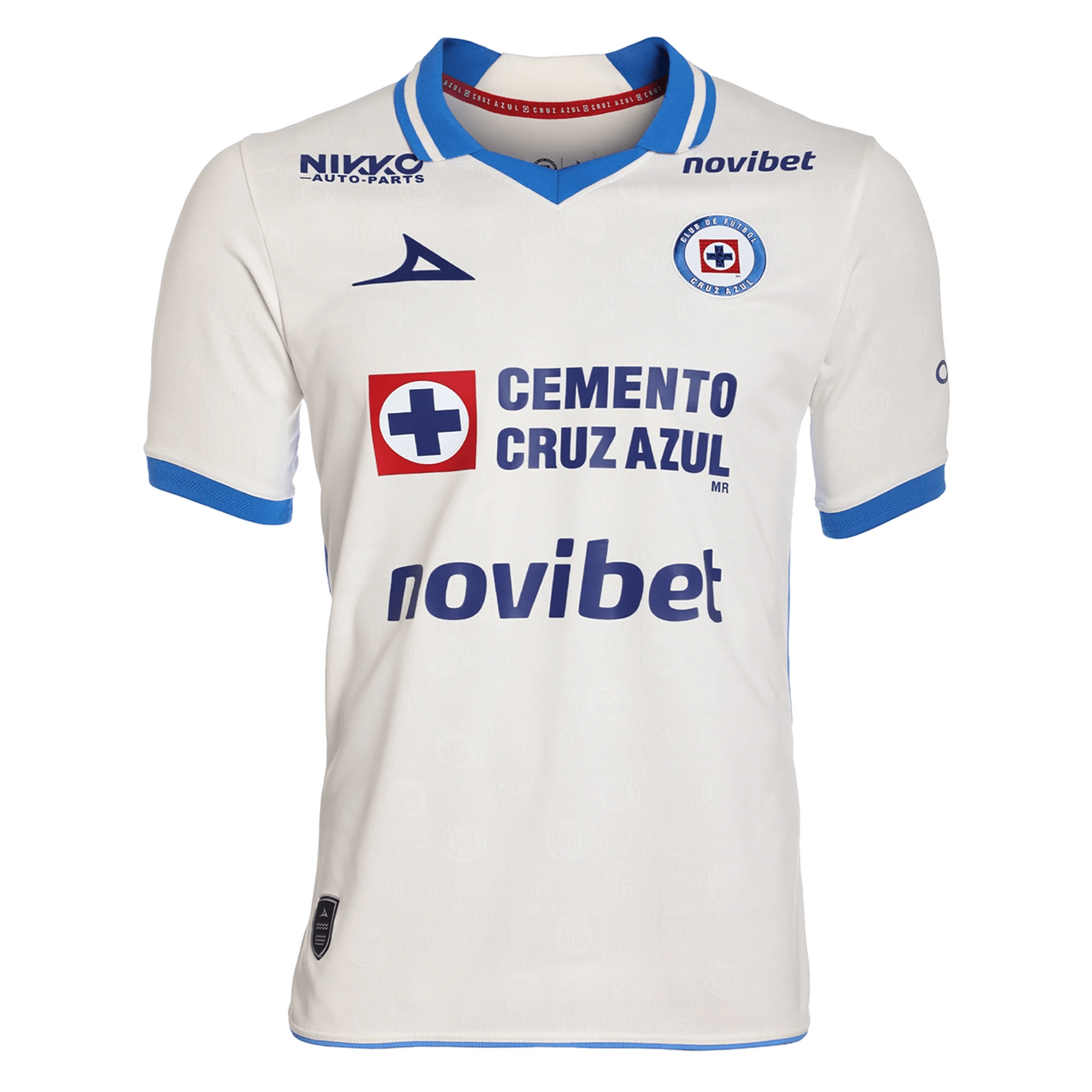 Pirma Mens Cruz Azul Authentic Away soccer Jersey 26/27 (White)