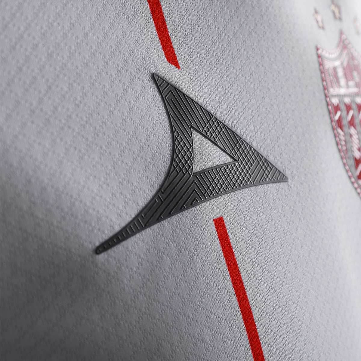 Pirma Men's Necaxa Home Jersey 25/26 (White/Red) | SoccerWearhouse