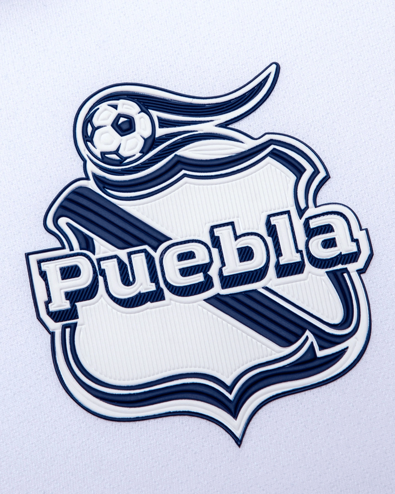 Pirma Puebla Home Jersey 23/24 (White/Blue) | SoccerWearhouse