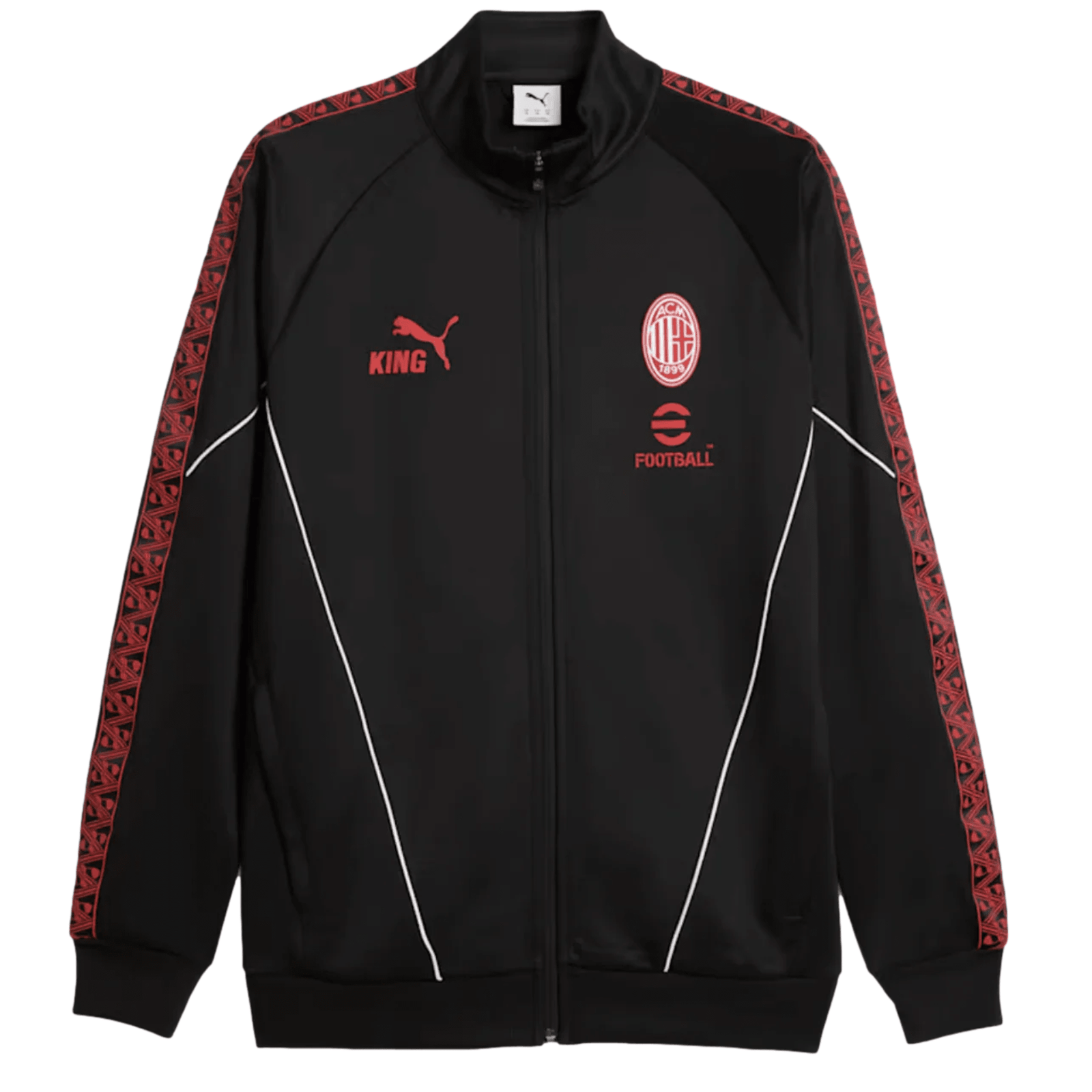 Puma AC Milan King Anthem Jacket 25/26 (Puma Black/Red) | SoccerWearhouse