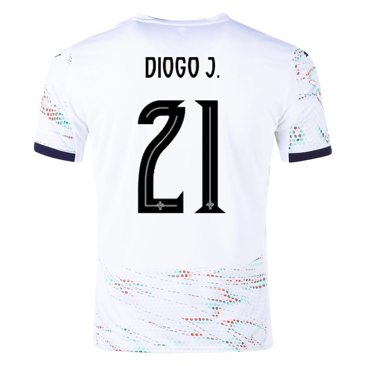Puma Diogo Jota Portugal Away Jersey 25/26 (Puma White/Puma Black) | SoccerWearhouse