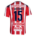 Puma Erick Gutierrez Men's Chivas De Guadalajara Home Jersey 25/26 (Puma Red/White)