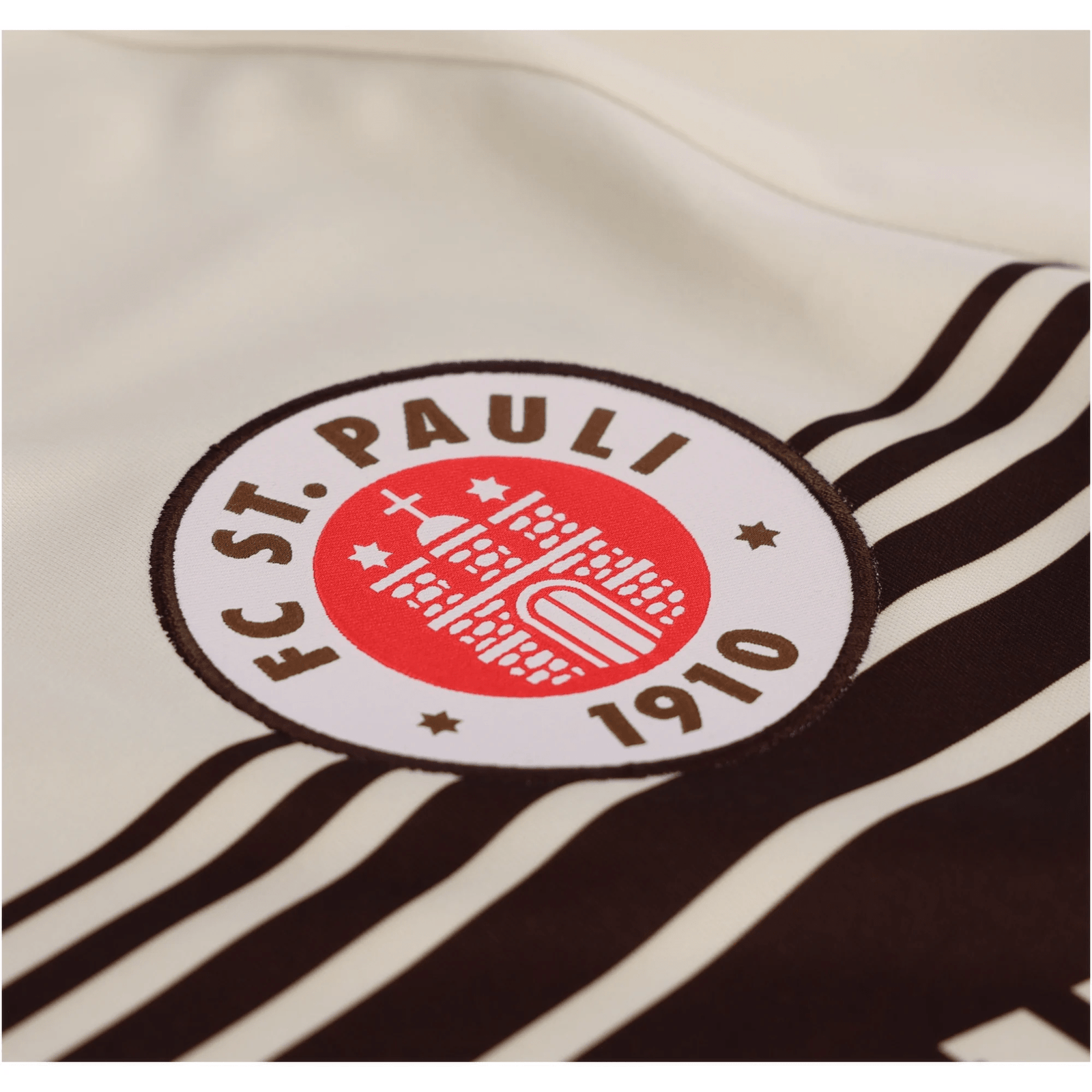 Puma FC St. Pauli King Retro Long Sleeve Jersey 26/27 (Alpine Snow/Dark Chocolate) | SoccerWearhouse