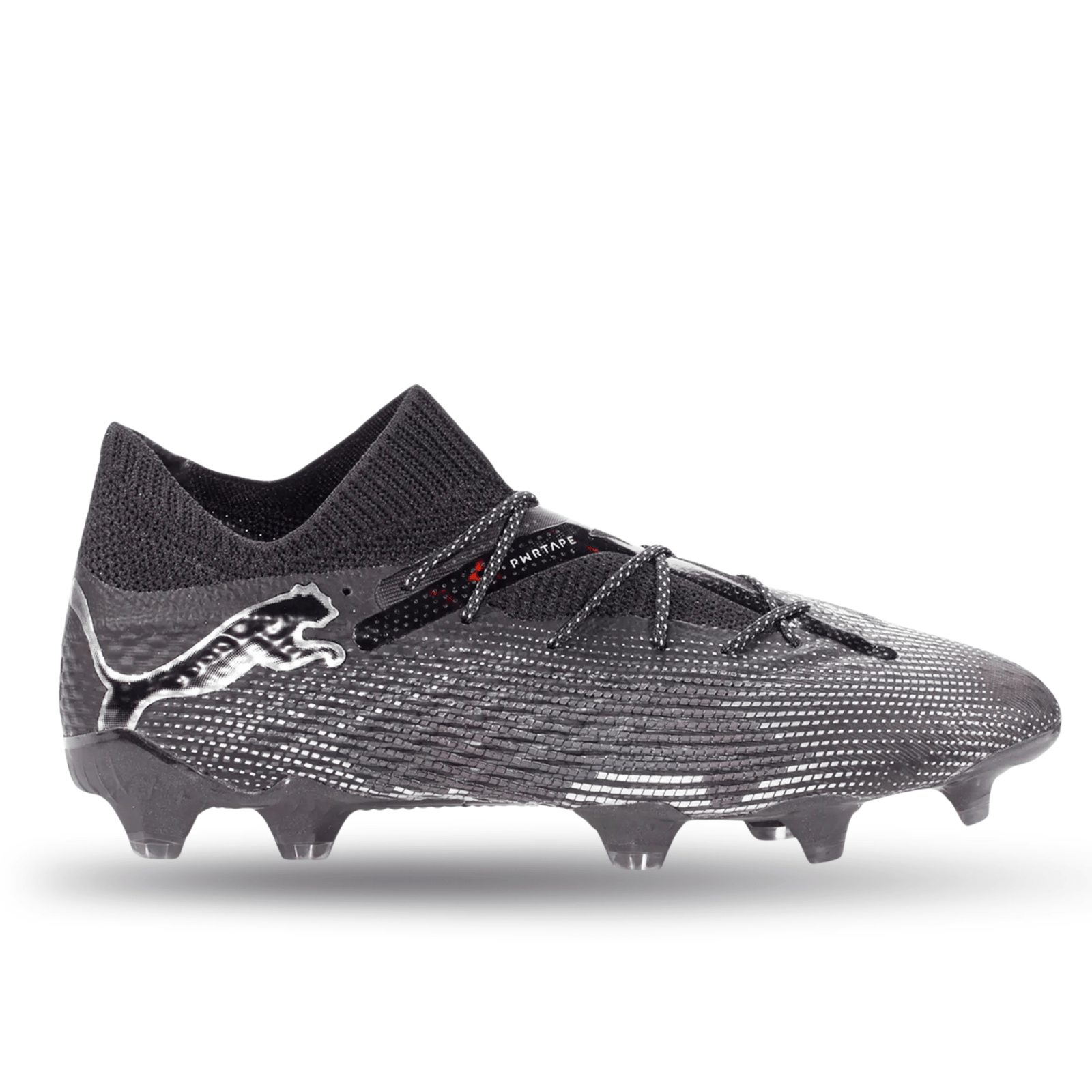 Puma Future 7 Ultimate FG/AG Soccer Cleats (Puma Black/Puma Silver) | SoccerWearhouse