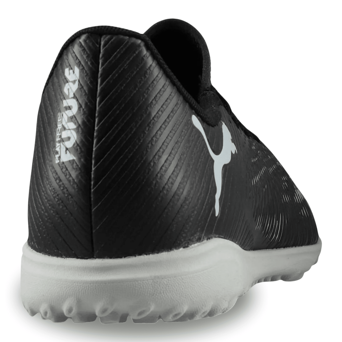 Puma Future 8 Play Turf Soccer Shoes (Black/Cool Grey/Fluo Green) | SoccerWearhouse