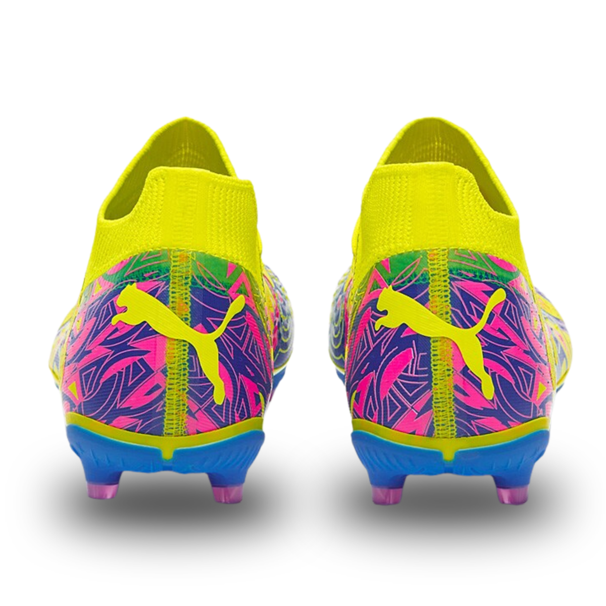Puma Future Match Energy FG/AG Soccer Cleats (Ultra Blue/Yellow Alert) | SoccerWearhouse