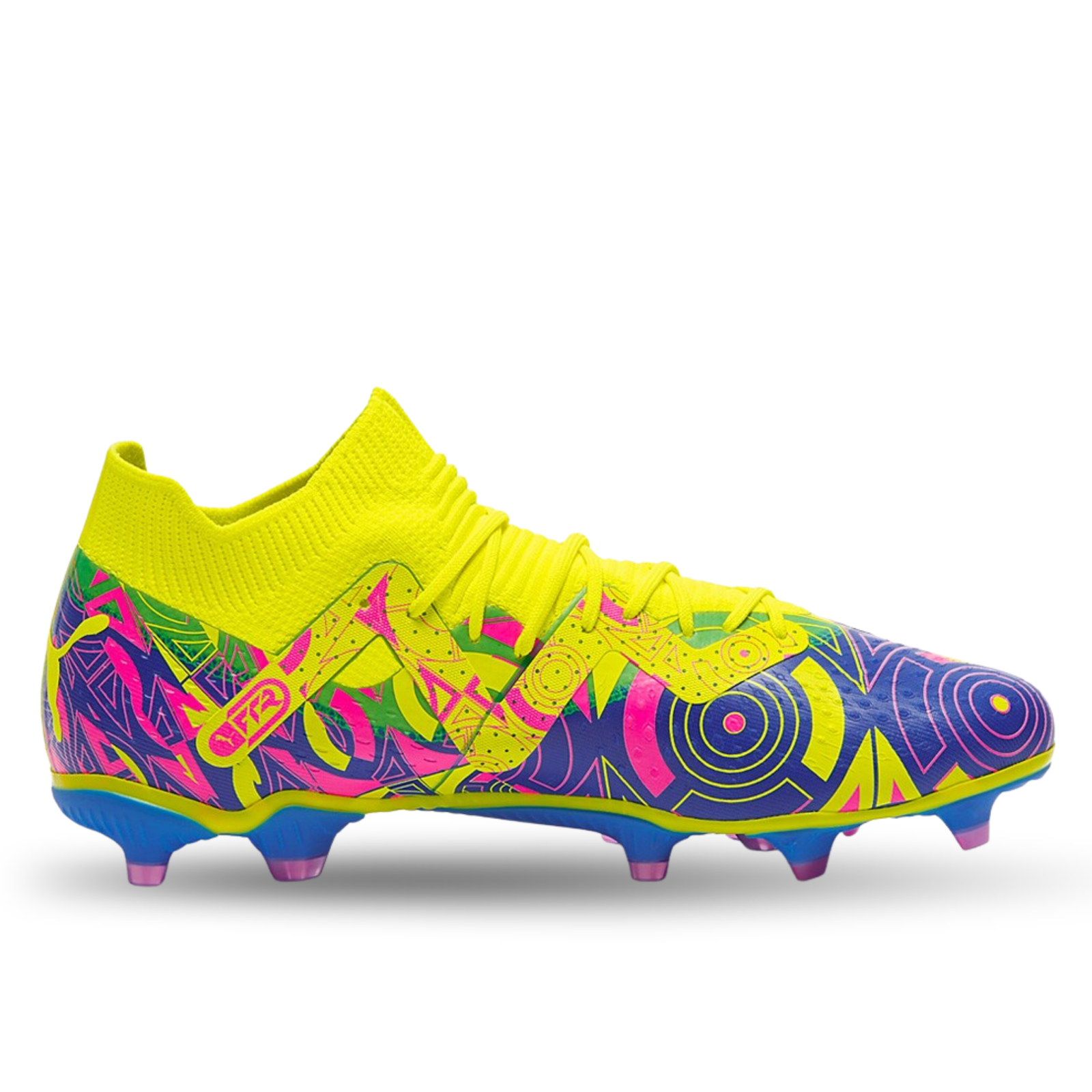 Puma Future Match Energy FG/AG Soccer Cleats (Ultra Blue/Yellow Alert) | SoccerWearhouse