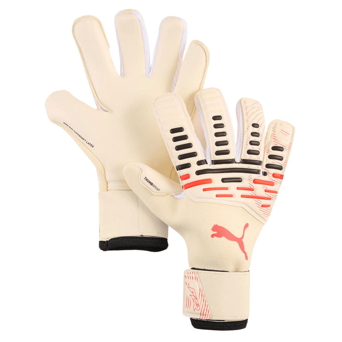 PUMA FUTURE Pro Hybrid Goalkeeper Gloves (White) | SoccerWearhouse