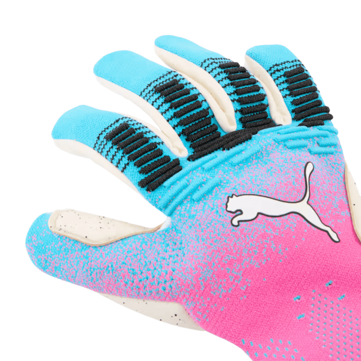 PUMA FUTURE Ultimate NC Goalkeeper Gloves (Blue/Pink) | SoccerWearhouse