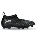 Puma Jr. Future 8 Match FG/AG Soccer Cleats (Puma Black/Fluo Green)