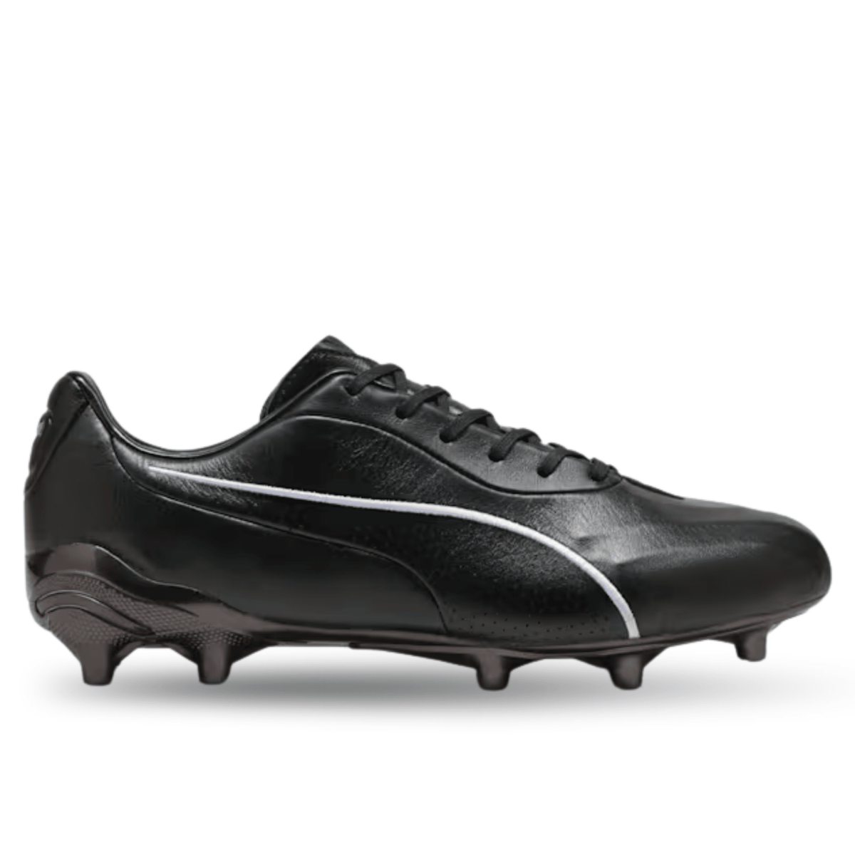 PUMA King Platinum FG/AG Soccer Cleats (Puma Black/Gold) | SoccerWearhouse