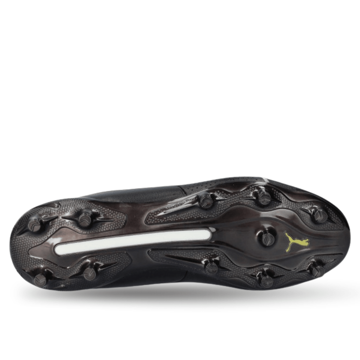 PUMA King Platinum FG/AG Soccer Cleats (Puma Black/Gold) | SoccerWearhouse