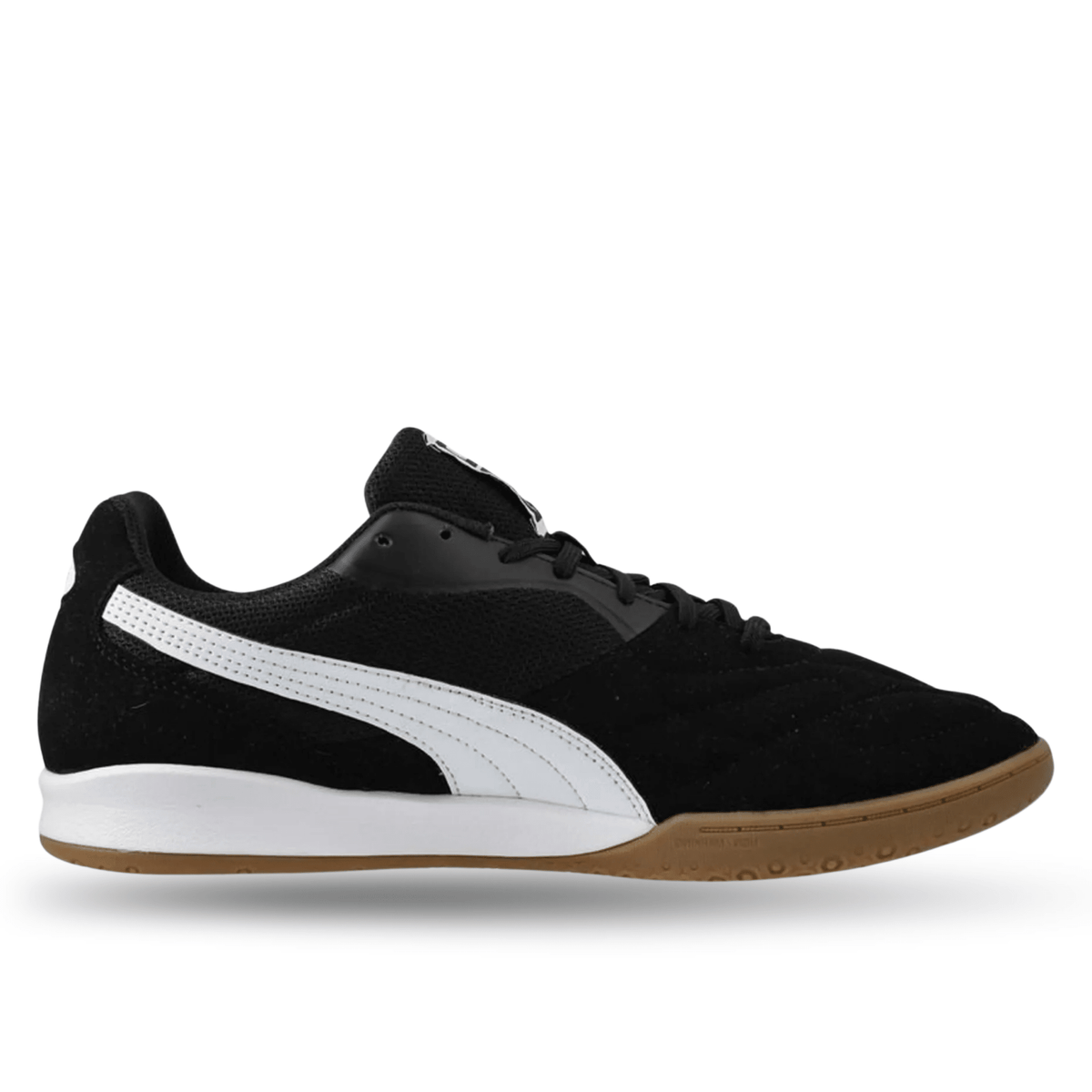 Puma King Top Indoor Trainer Soccer Shoes (Puma Black/White) | SoccerWearhouse