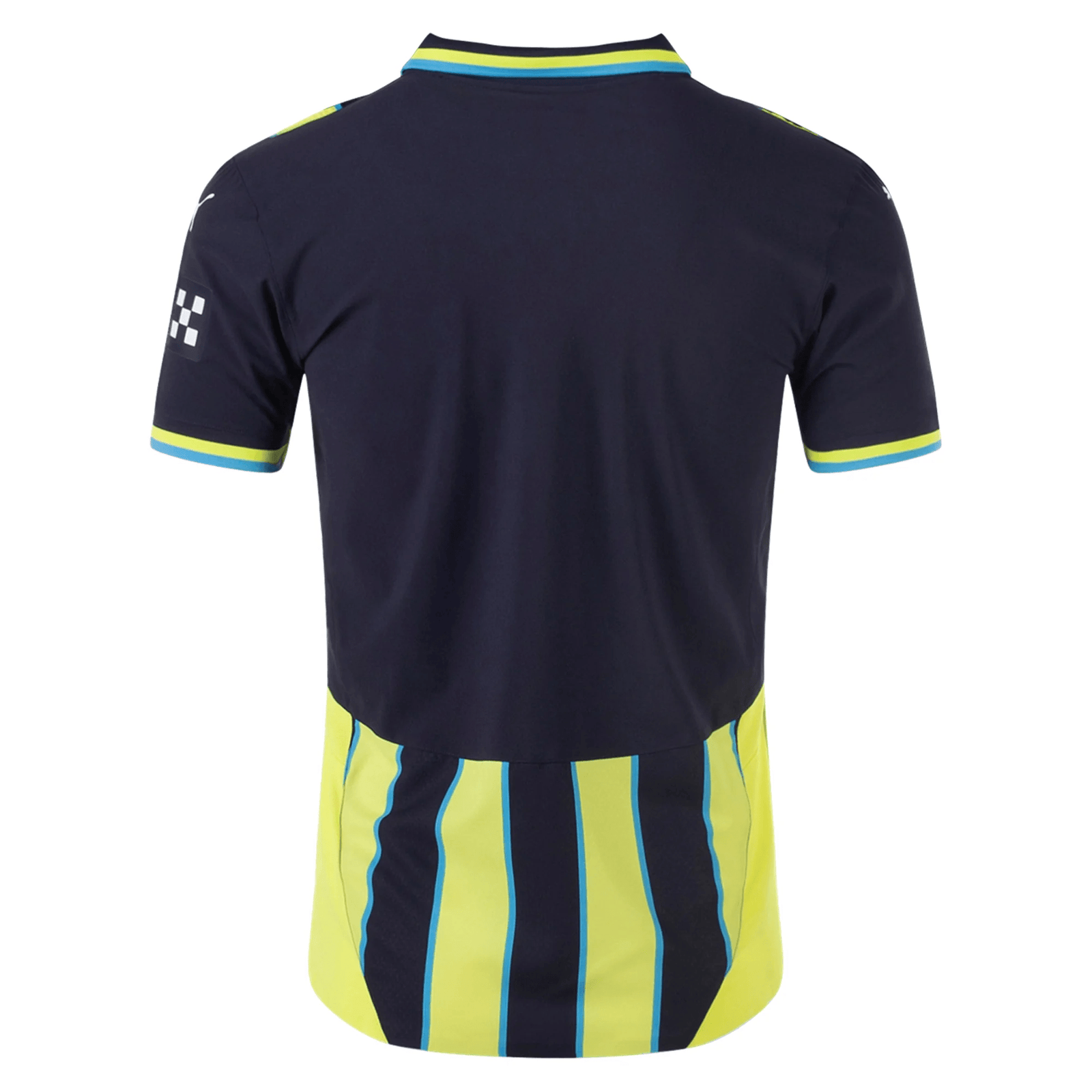 Puma Manchester City Authentic Away Jersey 24/25 (New Navy/Yellow Glow) | SoccerWearhouse