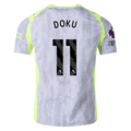 Puma Manchester City Authentic Doku Third Jersey w/ EPL + No Room For Racism 25/26 (Cool Weather/Pro Green)