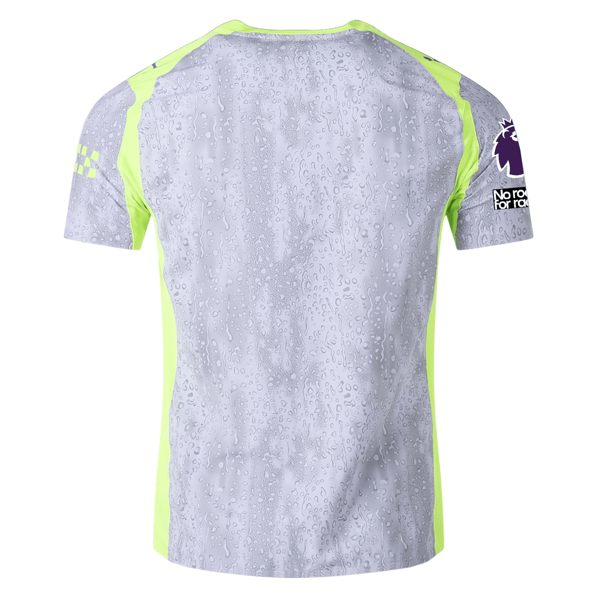Puma Manchester City Authentic Third Jersey w/ EPL + No Room For Racism 25/26 (Cool Weather/Pro Green) | SoccerWearhouse