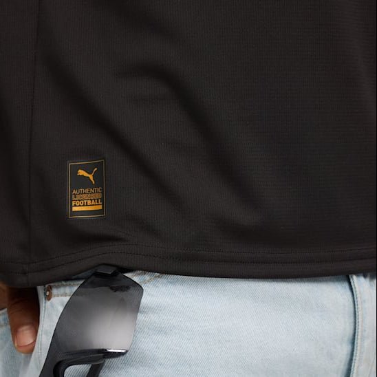Puma Manchester City Long Sleeve Away Jersey 25/26 (Puma Black) | SoccerWearhouse