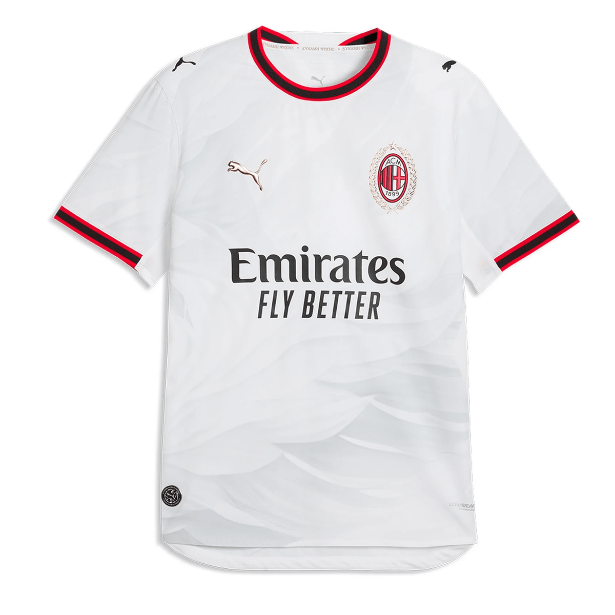 Puma Mens AC Milan Authentic Away Jersey 26/27 (White) | SoccerWearhouse
