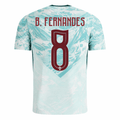 PUMA Men's B. Fernandes Portugal 2026 Authentic Match Away Jersey (White/Green Lagoon)