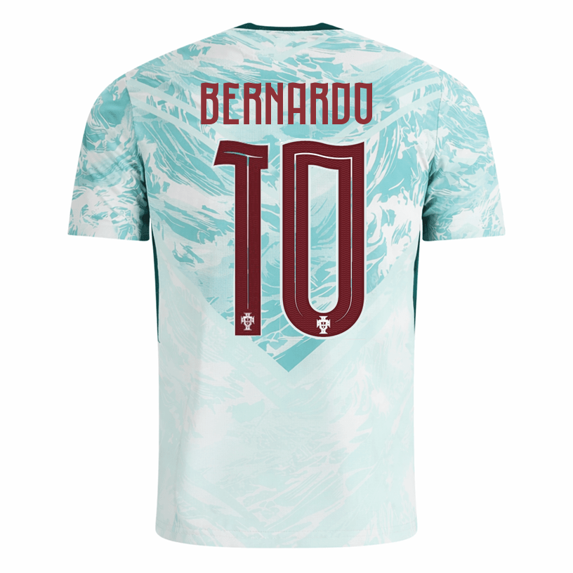 PUMA Men's Bernardo Portugal 2026 Away Stadium Jersey (White) | SoccerWearhouse