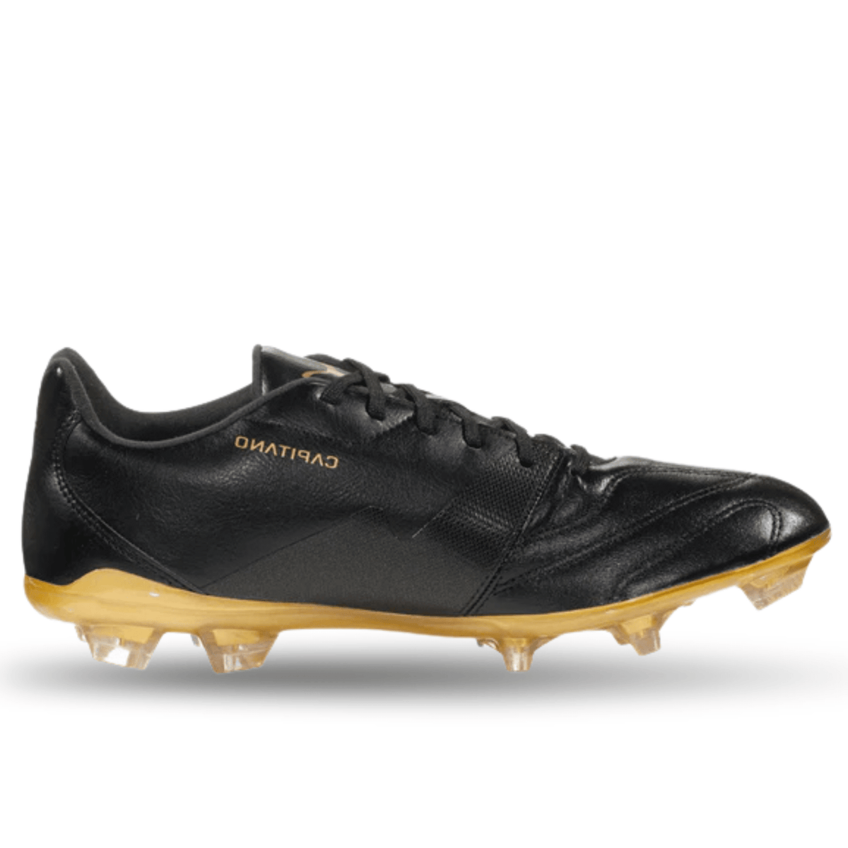 PUMA Men's Capitano II FG Firm Ground Soccer Cleats (Black/Gold) | SoccerWearhouse
